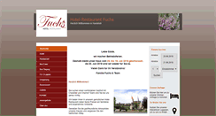 Desktop Screenshot of hotel-restaurant-fuchs.de